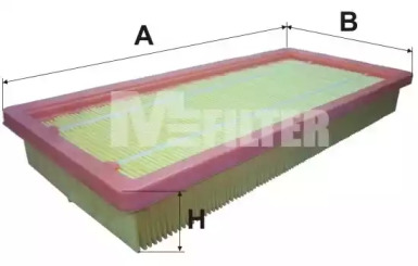 K7029 MFILTER Фильтр воздушный 1.4i Doblo 10-/Bravo 07-/Punto 04-
